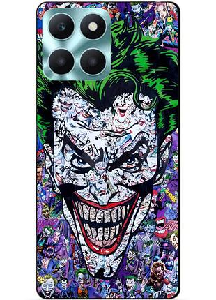 Силіконовий чохол бампер для huawei honor x6a з малюнком джокер joker