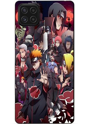 Силіконовий чохол бампер для samsung a12 з малюнком наруто naruto аніме