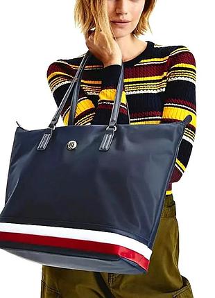 Сумка-шоппер tommy hilfiger /0000h/