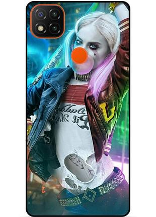 Силіконовий бампер чохол для xiaomi redmi 9c з малюнком harley quinn харлі квінн joker