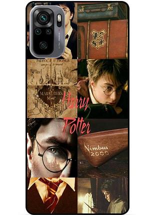 Силиконовый бампер чехол для xiaomi redmi note 10s с рисунком гарри поттер harry potter