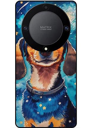 Чехол силиконовый бампер для huawei honor magic 6 lite с рисунком пес ван гог звездная ночь