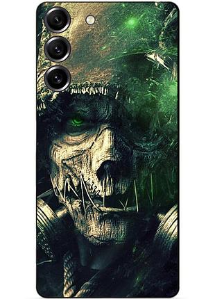 Силиконовый чехол бампер для samsung s21 fe с рисунком сталкер пугало джо́натан крейн бэтмен