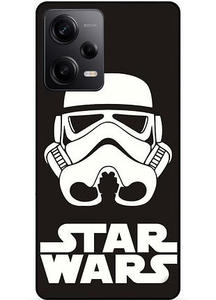Силиконовый бампер чехол для xiaomi redmi note 12 pro 5g с рисунком звездные войны star wars звездные войны