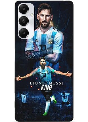 Чехол силиконовый бампер для samsung a36 с рисунком messi аргентина месси