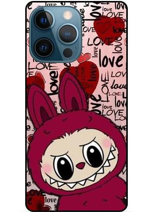 Силіконовий чохол labubu лабубу для xiaomi samsung motorola nokia iphone zte oppo realme vivo labubu 5