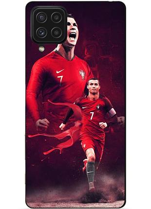 Силіконовий чохол бампер для huawei p40 lite з малюнком ronaldo португалія роналдо