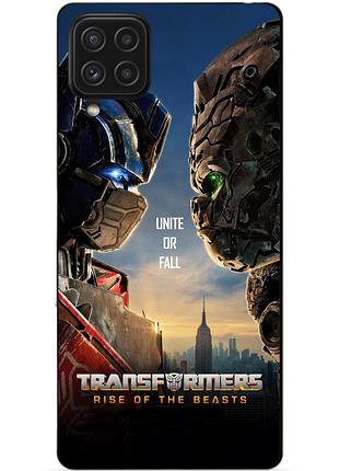 Силіконовий чохол бампер для samsung m53 5g з малюнком звіробої трансформери transformers