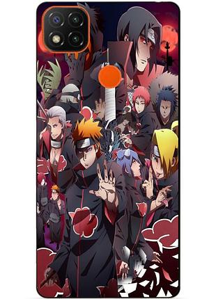 Чехол силиконовый бампер для xiaomi redmi 9c с рисунком наруто naruto аниме
