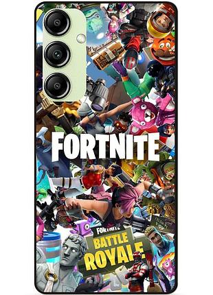 Чехол силиконовый бампер для samsung a54 с картинкой fortnite фортнайт