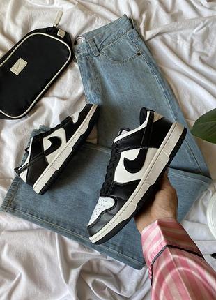 Кожаные кроссовки nike dunk low retro 40 (25cm.) 25.5cm., 📏 25.8