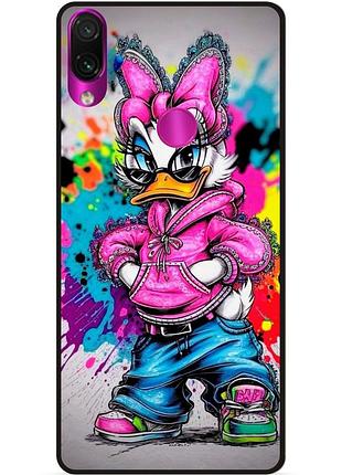 Силіконовий бампер чохол для xiaomi mi play з малюнком daisy duck marvel дейзи дак