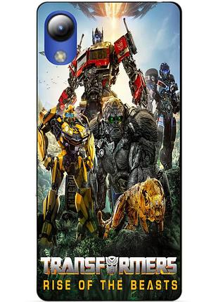 Силіконовий чохол бампер для zte blade l8 зверобати трансформери transformers