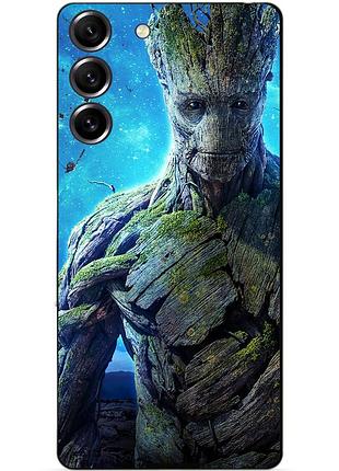 Силіконовий чохол бампер для samsung s20 fe з малюнком грут groot стражі галактики