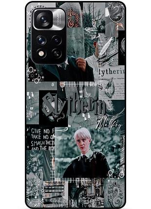Чохол силіконовий бампер для xiaomi redmi note 11 pro plus 5g з малюнком slytherin слизерин драко малфой гаррі поттер harry