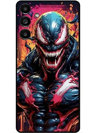 Силіконовий бампер чохол для samsung m35 з малюнком веном marvel venom