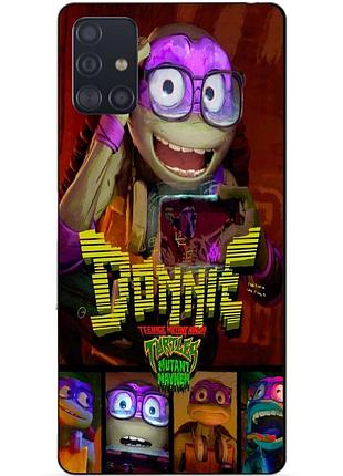 Силіконовий чохол бампер для samsung a51 з малюнком донні donnie черепашки ніндзя