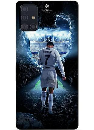 Силіконовий чохол бампер для samsung m31s з малюнком ronaldo роналдо