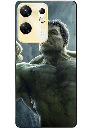 Силіконовий чохол бампер для infinix zero 30 4g з малюнком халк marvel hulk