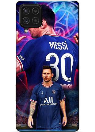 Чехол силиконовый бампер для samsung m32 с рисунком месси псж messi