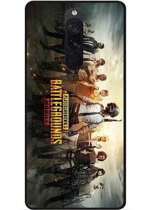 Силіконовий чохол бампер для xiaomi mi 9t / mi 9t pro з малюнком пабг pubg