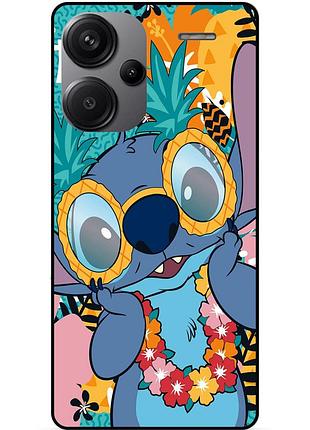 Чехол силиконовый бампер для xiaomi redmi note 13 pro plus 5g с рисунком стич stitch