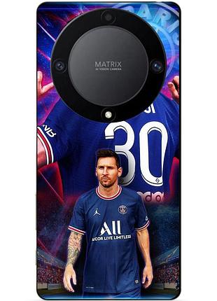 Чехол силиконовый бампер для huawei honor magic 6 lite с рисунком месси псж messi