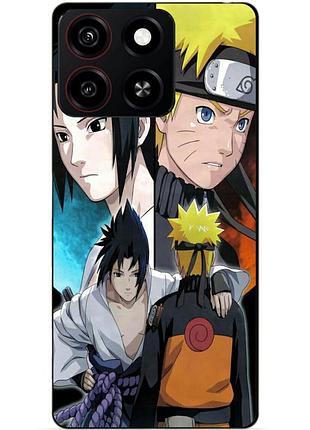 Чехол силиконовый бампер для zte blade a35 с рисунком наруто узумаки naruto