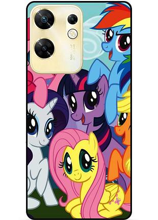Чехол силиконовый бампер для infinix zero 30 4g с рисунком мой маленький пони my little pony