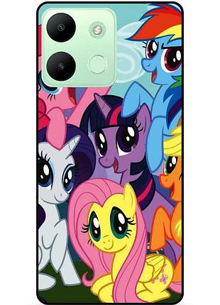 Силіконовий бампер чохол для infinix smart 7 hd з малюнком мій маленький поні my little pony