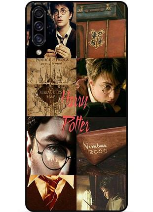 Силиконовый бампер чехол для samsung m20 с рисунком гарри поттер harry potter