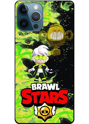 Силиконовый чехол с героем бравл старс brawl stars для xiaomi samsung motorola iphone zte oppo realme nokia гас 5