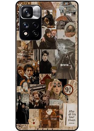 Силиконовый бампер чехол для xiaomi redmi note 11 pro plus 5g harry potter гарри поттер