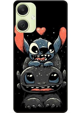 Силіконовий бампер чохол для samsung a04 з малюнком stitch стіч