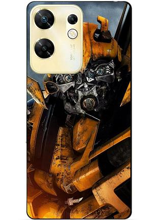 Силіконовий чохол бампер для infinix zero 30 4g з малюнком бамблбі bumblebee трансформери