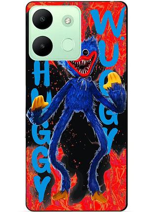 Силіконовий чохол бампер для infinix smart 7 hd з малюнком huggy wuggy хаггі вагі