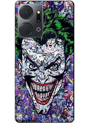 Силіконовий чохол бампер для huawei honor x7a з малюнком джокер joker