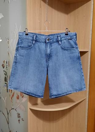 Джинсовые шорты g-star raw бойфренд бермуды р. 28