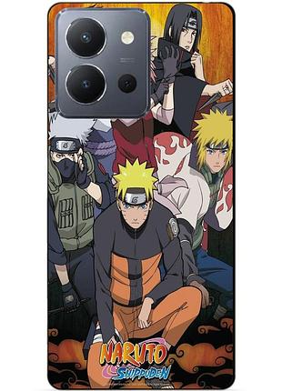 Силіконовий чохол бампер для vivo y36 з малюнком naruto наруто аніме