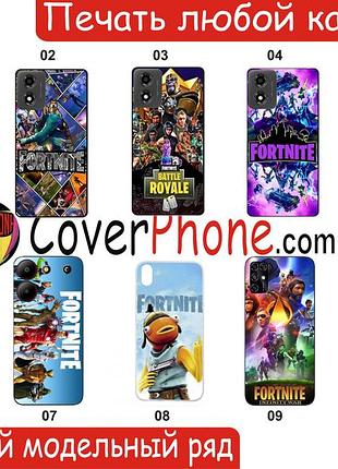 Силіконовий чохол із малюнком fortnite фортнайт для motorola