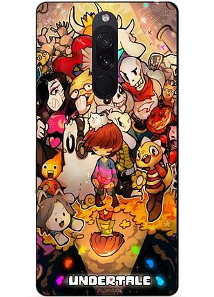 Силіконовий чохол бампер для xiaomi redmi 8 з малюнком андертейл undertale