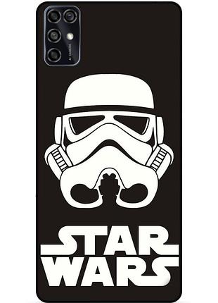 Силіконовий бампер чохол для zte blade v2020 smart з малюнком зіркові війни star wars зоряні війни