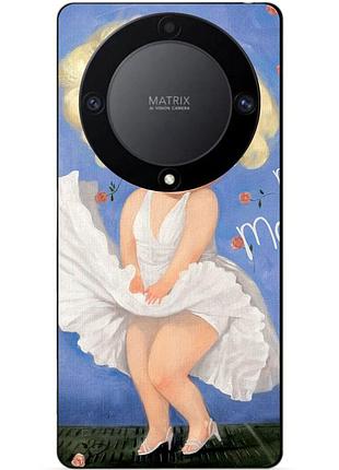 Чехол силиконовый бампер для huawei honor magic 6 lite с рисунком мэрилин монро гапчинская marilyn monroe
