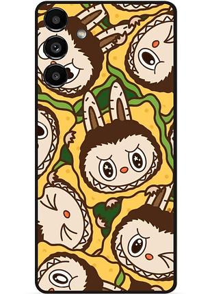 Силіконовий бампер чохол для samsung s21 з малюнком лабубу labubu