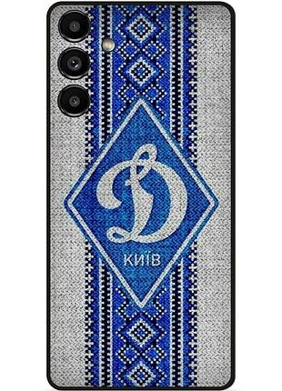 Силиконовый чехол бампер для samsung s21 с рисунком динамо киев