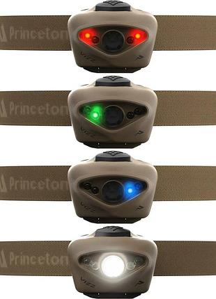 Ліхтар налобний princeton tec vizz rgb, 550 lumens к:tan
