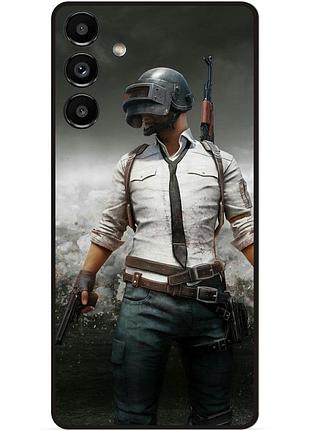 Силіконовий чохол бампер для samsung s21 з малюнком pubg пабг