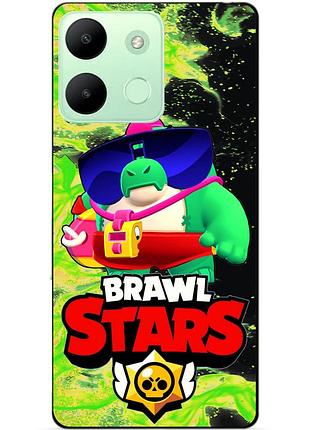 Силіконовий бампер чохол для infinix smart 7 hd з героєм бравл базз