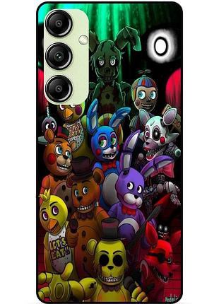 Чехол силиконовый бампер для samsung a04s с рисунком freddy фредди аниматроники