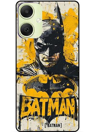 Чехол силиконовый бампер для samsung a04e с рисунком batman dc бэтмен